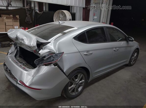 5NPD84LF8JH250611 2018 HYUNDAI ELANTRA Серый Задняя правая четверть