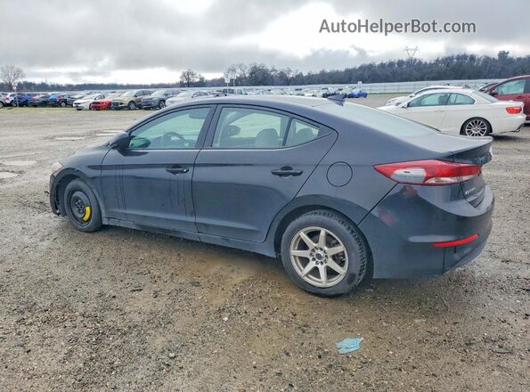 5NPD84LF8JH323153 2018 HYUNDAI ELANTRA Черный Задняя левая четверть