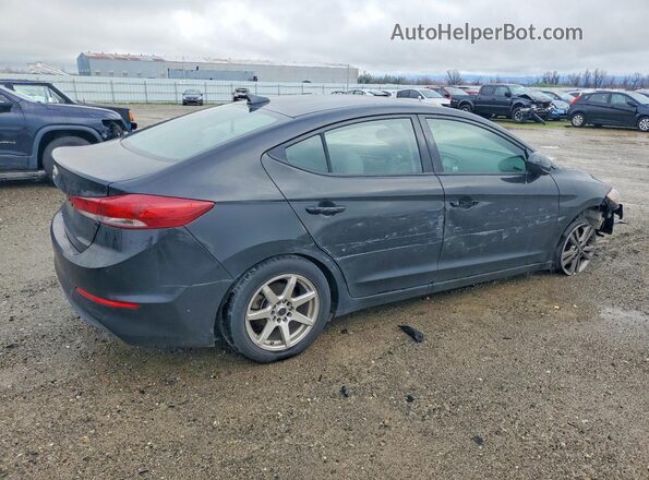 5NPD84LF8JH323153 2018 HYUNDAI ELANTRA Черный Задняя правая четверть
