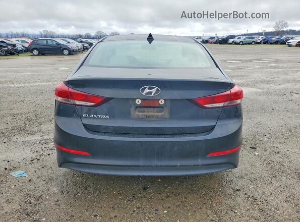 5NPD84LF8JH323153 2018 HYUNDAI ELANTRA Черный Вид сзади