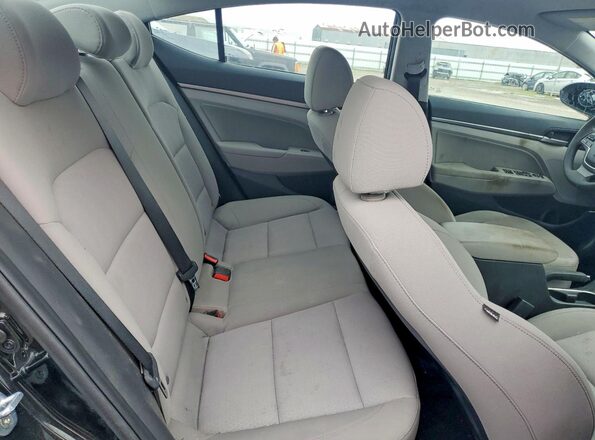5NPD84LF8JH323153 2018 HYUNDAI ELANTRA Черный Вид задних сидений