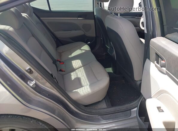 5NPD84LF8JH359831 2018 HYUNDAI ELANTRA Gray Widok naklejki z numerem VIN