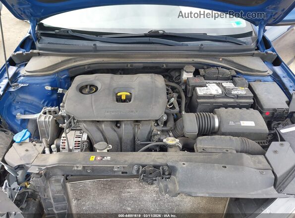 5NPD84LF8KH416823 2019 HYUNDAI ELANTRA Blue Հետևի տեսք