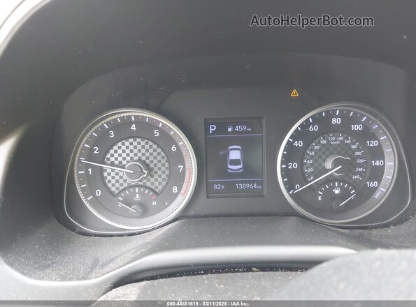 5NPD84LF8KH416823 2019 HYUNDAI ELANTRA Blue Հետևի նստատեղերի տեսք