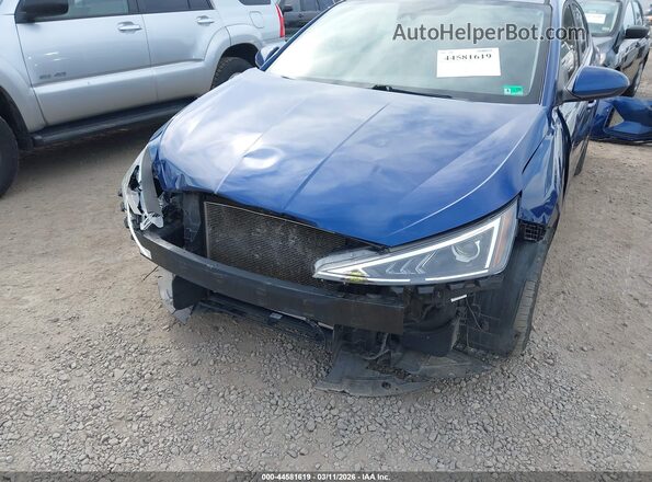 5NPD84LF8KH416823 2019 HYUNDAI ELANTRA Blue Դիմացի տեսք