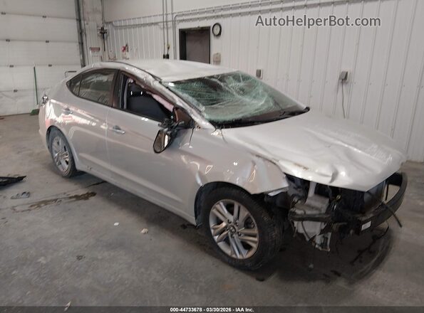 5NPD84LF8KH458666 2019 HYUNDAI ELANTRA Silver Front right