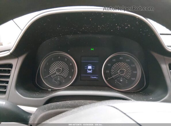 5NPD84LF8KH458666 2019 HYUNDAI ELANTRA Silver Rear seats view
