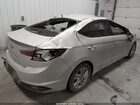 2019 Hyundai Elantra Sel Silver vin: 5NPD84LF8KH458666