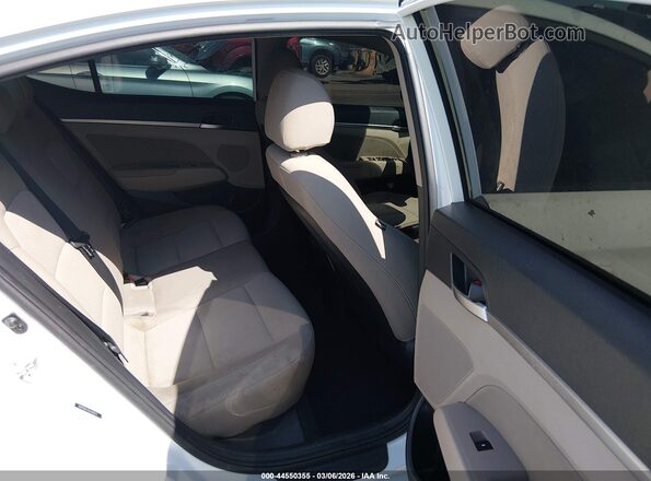 5NPD84LF8LH510573 2020 HYUNDAI ELANTRA White Widok naklejki z numerem VIN