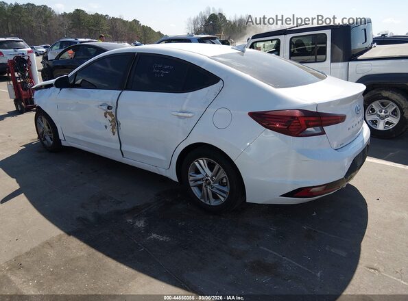 5NPD84LF8LH510573 2020 HYUNDAI ELANTRA White Tył lewy