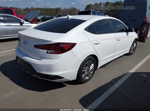 5NPD84LF8LH510573 2020 HYUNDAI ELANTRA White Tył prawy