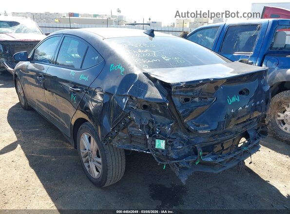 5NPD84LF8LH599383 2020 HYUNDAI ELANTRA Black Trasero izquierdo
