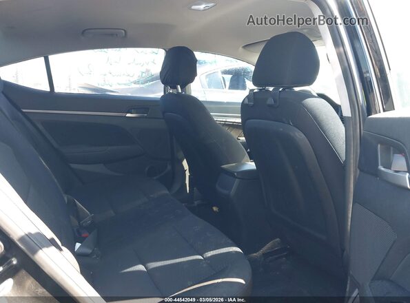 5NPD84LF8LH599383 2020 HYUNDAI ELANTRA Black Vista de la etiqueta del VIN