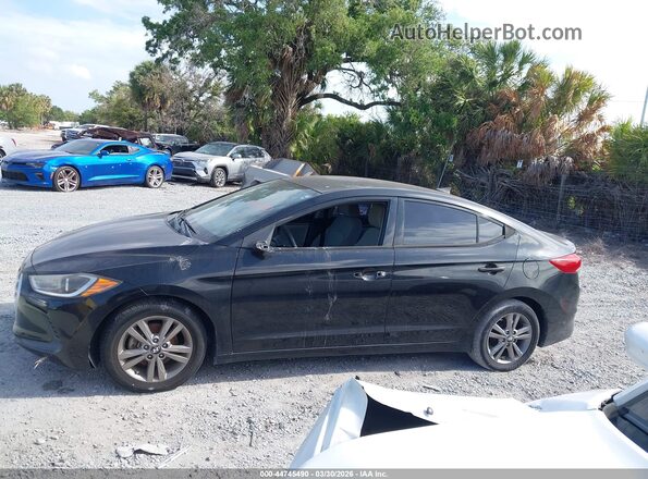 5NPD84LF9HH002751 2017 HYUNDAI ELANTRA Black Widok wnętrza 360 stopni