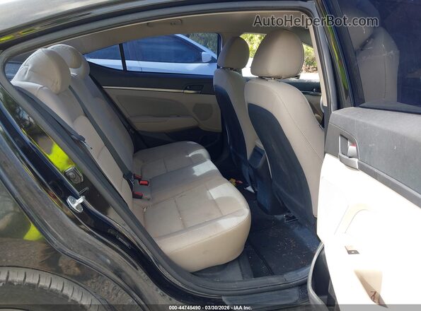 5NPD84LF9HH002751 2017 HYUNDAI ELANTRA Black Widok naklejki z numerem VIN