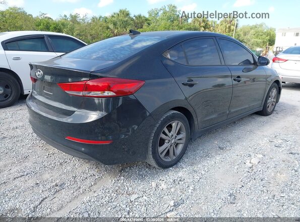 5NPD84LF9HH002751 2017 HYUNDAI ELANTRA Black Tył prawy