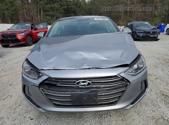 5NPD84LF9HH006296 2017 HYUNDAI ELANTRA Silver Դիմացի տեսք