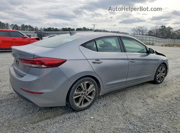 5NPD84LF9HH006296 2017 HYUNDAI ELANTRA Silver Հետևի աջ