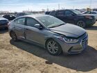 2018 Hyundai Elantra Sel Gray vin: 5NPD84LF9JH248656