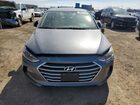 2018 Hyundai Elantra Sel Gray vin: 5NPD84LF9JH248656