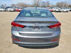 2018 Hyundai Elantra Sel Gray vin: 5NPD84LF9JH248656