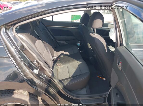 5NPD84LF9JH372653 2018 HYUNDAI ELANTRA Black VIN კოდის სტიკერის ხედი