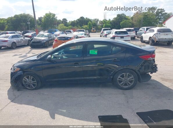 5NPD84LF9JH372653 2018 HYUNDAI ELANTRA Black სალონის 360-გრადუსიანი ხედი