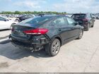 2018 Hyundai Elantra Sel Black vin: 5NPD84LF9JH372653