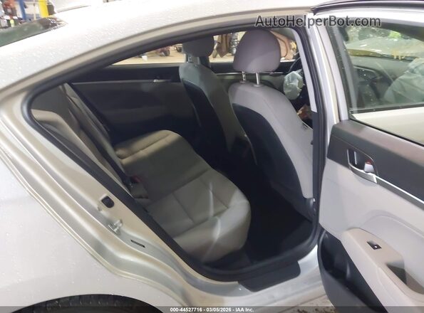 5NPD84LF9KH431041 2019 HYUNDAI ELANTRA Gray VIN კოდის სტიკერის ხედი