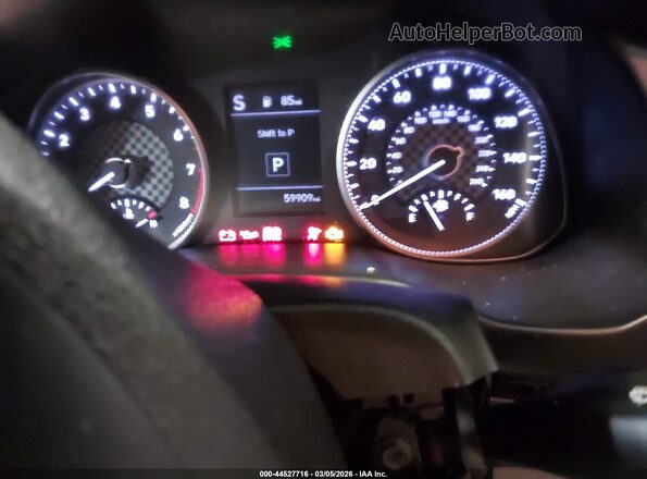 5NPD84LF9KH431041 2019 HYUNDAI ELANTRA Gray უკანა სავარძლების ხედი