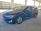 2019 Hyundai Elantra Sel Black vin: 5NPD84LF9KH436420