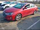 2019 Hyundai Elantra Sel Red vin: 5NPD84LF9KH470194