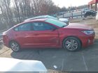 2019 Hyundai Elantra Sel Red vin: 5NPD84LF9KH470194