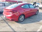 2019 Hyundai Elantra Sel Red vin: 5NPD84LF9KH470194