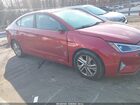 2019 Hyundai Elantra Sel Red vin: 5NPD84LF9KH470194