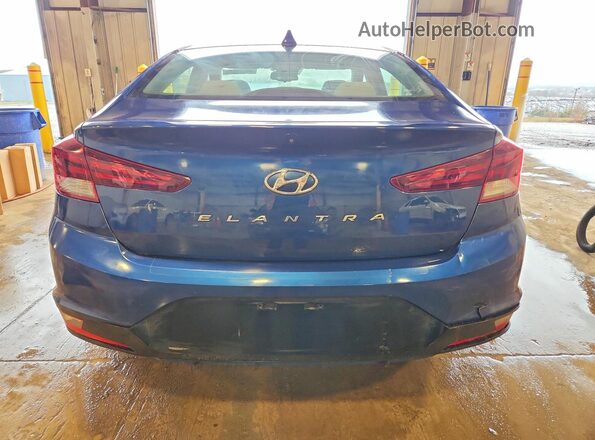 5NPD84LF9KH475279 2019 HYUNDAI ELANTRA Blue Vista trasera