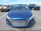 2017 Hyundai Elantra Value Edition Blue vin: 5NPD84LFXHH124289