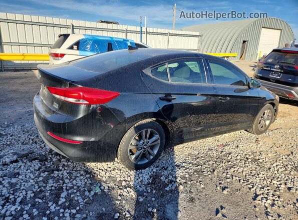 5NPD84LFXJH276255 2018 HYUNDAI ELANTRA Black Задня права чверть