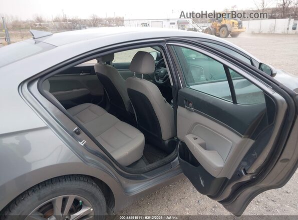 5NPD84LFXJH291807 2018 HYUNDAI ELANTRA Серый Вид наклейки с VIN-кодом
