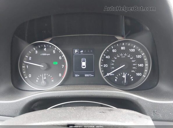 5NPD84LFXJH291807 2018 HYUNDAI ELANTRA Серый Вид задних сидений