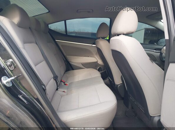 5NPD84LFXKH437043 2019 HYUNDAI ELANTRA Черный Вид наклейки с VIN-кодом