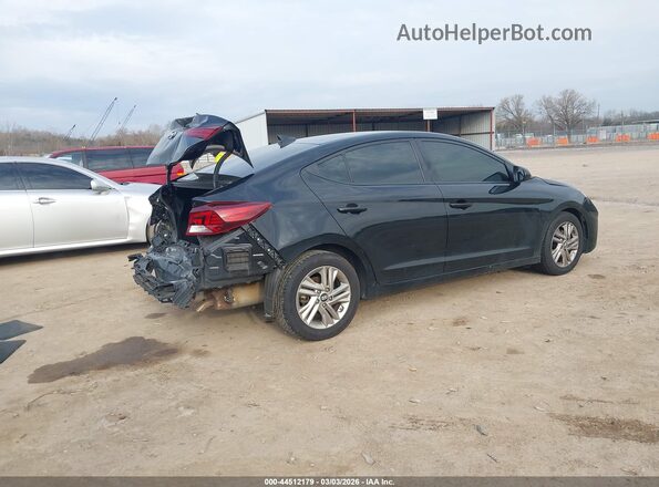 5NPD84LFXKH437043 2019 HYUNDAI ELANTRA Черный Задняя правая четверть