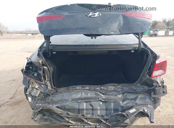 5NPD84LFXKH437043 2019 HYUNDAI ELANTRA Черный Вид спереди