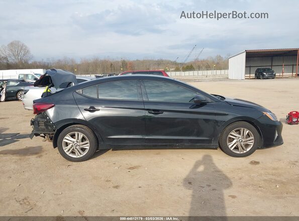5NPD84LFXKH437043 2019 HYUNDAI ELANTRA Черный Панорамный вид салона 360°