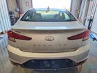 2019 Hyundai Elantra Limited Серебряный vin: 5NPD84LFXKH488798
