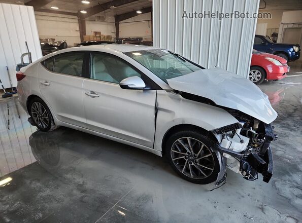 5NPD84LFXKH488798 2019 HYUNDAI ELANTRA Серебряный 