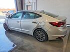 2019 Hyundai Elantra Limited Серебряный vin: 5NPD84LFXKH488798