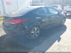 2016 Hyundai Elantra Limited Black vin: 5NPDH4AE0GH657129