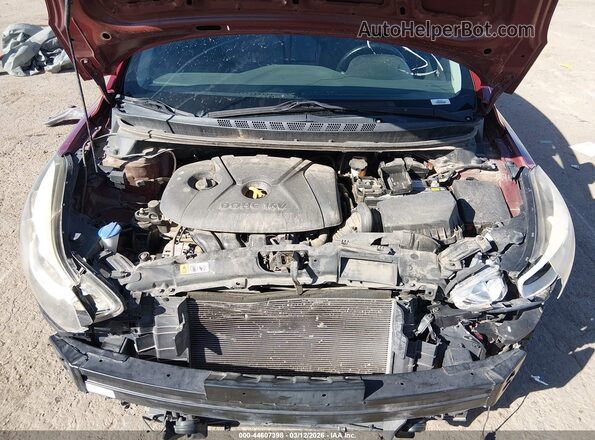 5NPDH4AE0GH766190 2016 HYUNDAI ELANTRA Красный Вид сзади