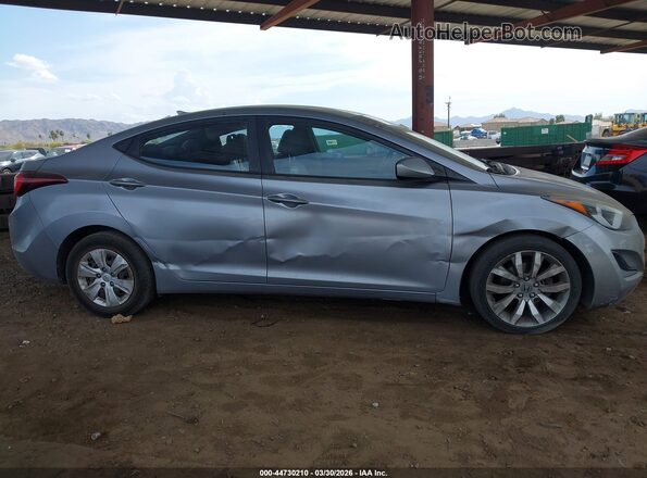 5NPDH4AE1GH702269 2016 HYUNDAI ELANTRA Серебряный Вид щитка приборов